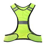 Reflective Jacket For Night Running Jogging Walking Bike Motorcycle