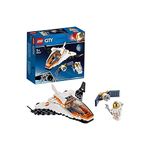 LEGO 60224 City Satellite Service Mission Mini Space Shuttle Toy inspired by NASA