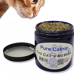 The Cat's MeWow 100% Pure Catnip - All Natural, Non-Addictive Treat for Cats & Kittens