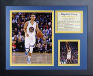 Legends Never Die Steph Curry Golden State Warriors White Collage Photo Frame, 11" x 14"