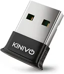 Kinivo USB Bluetooth Adapter for PC BTD400 (Bluetooth 4.0 Dongle Receiver, Low Energy) - Compatible with Windows 11/10/8.1/8, Raspberry Pi, Linux, Laptop & Headphones