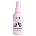 NYX Professional Makeup Marshmellow Matte Setting Spray, With MARSHMELLOW ROOT, 10-in-1 Makeup Extending Benefits, 16H wear, Smoothes, Reduces Shine, Minimizes pores, Smudge-resistant, Vegan formula