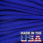 PARACORD PLANET 550 Mil-Spec Type III Nylon Paracord – Durable 550 lb Strength – USA Made, 100% Nylon – Survival/Tactical Cord – 50, 100, and 1000 Feet Available