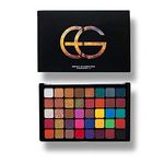 Europe Girl 40 Colour Cool Tone Eyeshadow Palette | Highly Pigmented Eye Makeup Palette, Matte Shimmer Eyeshadow Pallet Long Lasting Blendable Natural Colors Make Up Eye Shadows Cosmetics Gift Kit