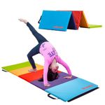 Antsy Pants Tumble Mat for Kids Gymnastics, Training, Home Exercise - Vibrant Colors