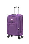 Flymax Cabin Carry on Flight Bag Approved Hand Luggage Case Hold Suitcase 55x35x20 Fits Ryanair Easyjet Jet 2 56x45x25