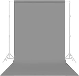 Savage Seamless Paper Photography Backdrop - Color #56 Fashion Gray, Size 86 Inches Wide x 36 Feet Long, Backdrop for YouTube Videos, Streaming, Interviews and Portraits - Made in USA