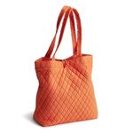 Vera Bradley Women's Cotton Small Original Tote, Koi Orange, One Size