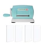 Die Cutting Machines for Crafting,DIY Die Cutting Embossing Machine Paper Card Craft Scrapbooking Dies Manual Machine Cutter with 2 Pair Small Cutting Pads Scrapbooking Supplies