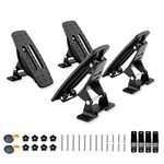 ASMSW 4 PCS Kayak Roof Rack Kayak Saddle Canoe Mount Holder Cradle Boat Carrier for Most Car SUV Cross Bars