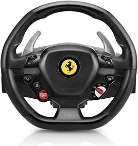 Thrustmaster T80 Ferrari 488 GTB Edition Racing Wheel for PS5 / PS4 / PC - Officially Licensed by Ferrari