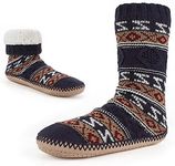 Cozylook Mens Slipper Socks Fleece 