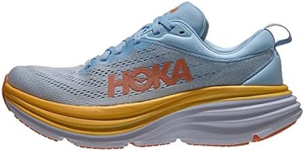 HOKA ONE ONE Women's Bondi 8 Running Shoes, Summer Song/Country AIR, 6 UK, Summer Song Country Air, 8 US