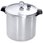 Presto 01784 23-Quart Induction Compatible Pressure Canner, Silver