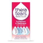 TheraTears Irritation & Redness Eye Drops | Relieves Irritated, Burning or Red Eyes with Natural Whitening | Contact Lens Friendly |5 in 1 Eye Care Drops | 10ml