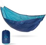 Wise Owl Outfitters Hammock Underquilt for Camping Hammock - Insulated Synthetic Underquilt for Single and Double Hammocks Blue