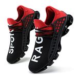 Fushiton Mens Trainers Tennis Non-Slip Athletic Gym Fitness Training Jogging Sneakers Running Walking Lightweight Outdoor Sports Shoes for Men