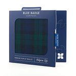 Blue Badge Co Blackwatch Tartan Hologram-Safe Wallet, Disabled Parking Permit Cover Holder Fits New Badge includes Timer Clock, Disabled Badge Holder for Car