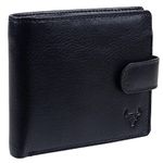 Kenneth Brownne Mens Quality Italian Leather Tab Bifold Wallet Gift Box