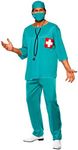 Smiffys Men's Surgeon Costume with 