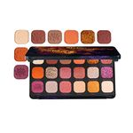 Revolution Beauty London, Forever Flawless, Eyeshadow Palette, Spirituality, 18 Shades, 19.8g