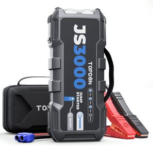TOPDON JS3000 Portable Jump Starter – 3000A Battery Booster