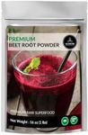 Naturevibe Botanicals Organic Beet Root Powder - 1 lb (16 Ounces) - Beta vulgaris L. | Raw, Gluten-Free & Non-GMO