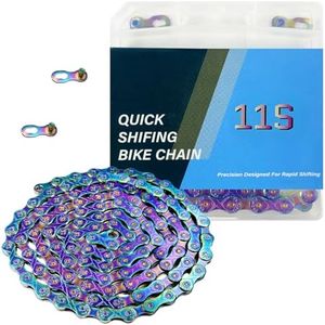 Colorful Bike Chain 11 Speed Bicycle Chain,1/2 x 11/128 Inch,116 Links