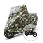 Neodrift 'JungleMax' Bike Cover for Jawa Forty Two Bobber (All-Weather Motorcycle Protection, Water & UV Resistant, Dustproof, Windproof).