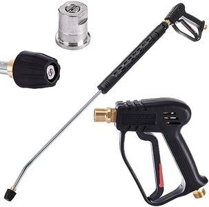 Hochdruckpistole mit Lanze und düse kompatible mit Kärcher Kränzle Hochdruckreiniger, aus Legierter Stahl