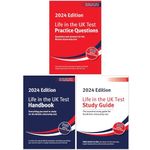 Life in the UK Test 2024 Collection 3 Books Set By Henry Dillon, Alastair Smith (Practice Questions, Handbook & Study Guide)