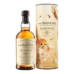 THE BALVENIE - DoubleWood 12 Year Old Single Malt Scotch Whisky - Matured In Two Distinctive Oak Cask - Complex, Yet Rich & Smooth - Vanilla Spiciness & Honeyed Depth - Award-Winning - 40% ABV - 70 cl