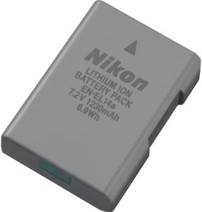 Nikon 27126 EN-EL 14A Rechargeable Li-Ion Battery (Grey)