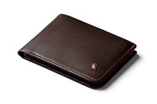 Bellroy Hide & Seek Wallet (Slim Leather Wallet, RFID Protected, Holds 5-12 Cards, Coin Pouch, Flat Note Section, Hidden Pocket) - Java