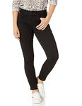 NYDJ Women's Petite Size Ami Skinny Legging Jean in Sure Stretch Denim, Black, 8