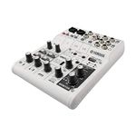 Yamaha AG06 6-Channel Mixer / 2 Microphone, White