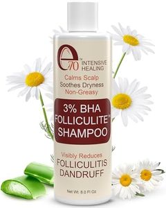 e70 3% BHA Folliculite Shampoo - Clarifying Shampoo with Salicylic Acid, Tea Tree Oil & Chamomile Extracts - Ideal for Flaky, Irritated & Dry Itchy Scalp, 8 fl. oz