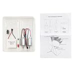 CRSURE Stove Fan Replacement Kit-Replacement Double Motor and Replacement for Wood Stove Fan(T84)