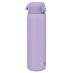 ION8 1 Litre Stainless Steel Water Bottle, Leak Proof, Easy to Open, Secure Lock, Dishwasher Safe, Carry Handle, Hygienic Flip Cover, Easy Clean, Durable, Metal Water Bottle, 1200 ml/40 oz, Periwinkle