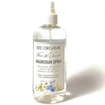 Bee Organik Magnesium Spray - Natural deodorizer, Replenishes Magnesium, Relieves Muscle Pain, Helps Relax and Sleep, Fast Absorbing [300ml]