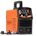 FEIFANKE 200A Stick Welder, [Large Full LED Dispaly] Portable ARC/Lift TIG Welding Machine 110V/220V with IGBT Inverter Synergic Control MMA Welder Machine with Hot Start, Arc Force and VRD