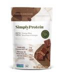 Simply Protein Chocolate Coconut Keto Energy High Protein Snack Bites, 150g Bag, Gluten Free, Fibre Rich Protein Snack