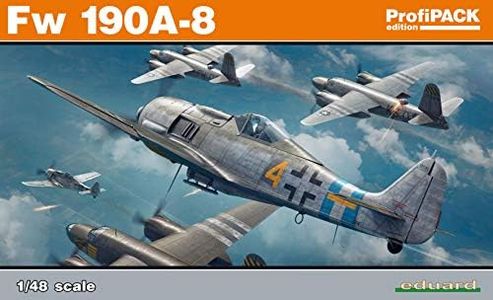 Eduard EDK82147 Kit 1:48 Profipack-Fw 190A-8 Model, Various