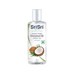 Sri Sri Tattva Organic Virgin Coconut Oil, 100ml - Cold Pressed, Natural, Pure Coconut Oil for Healthy Hair and Skin Care - Suitable for Cooking