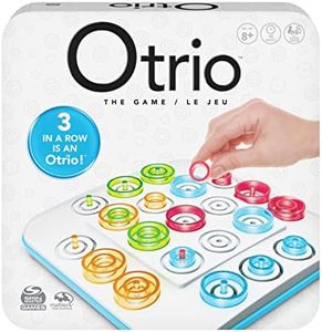 Otrio Strategy-Based Board Game, for Adults, Families, and Kids Ages 8 and up, by Marbles Brain Store