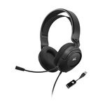 CORSAIR HS35 Surround v2 Multiplatform Wired Gaming Headset – Dolby 7.1 – Flexible Omni-Directional Microphone – Universal 3.5mm Connection – PC, Mac, PS5, PS4, Xbox, Nintendo Switch, Mobile – Carbon