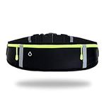 GORWRICH Running Belt with Waterproof Adjustable Elastic Strap, Sweatproof waistpacks with Large Capacity, Perfect for Running and Outdoor Activities