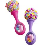 Fisher-Price Rattle 'n Rock Maracas, Pink/Purple