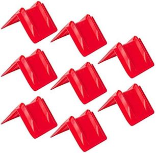 DC Cargo - Heavy-Duty Edge Protectors, 8"x8"x12" (pack of 8) Strap Protectors for Flatbed Equipment, Unparalleled Cargo Management Solutions for Truckers, Contractors, and Outdoor Enthusiasts