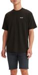 Levi's Men's Red Tab Vintage Tee T-Shirt, Mineral Black, S